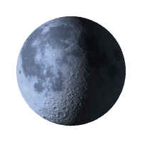 十六夜・寝待月（下弦へ向かう月）