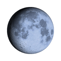 十三夜（満月手前の月）
