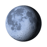 十六夜・寝待月（下弦へ向かう月）